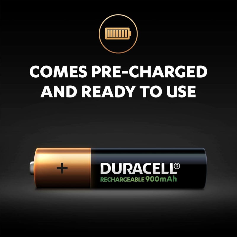 Rechargeable Aaa 4 900Mah & Rechargeable Aa 4 2500Mah, Cooper & Black - Image 3
