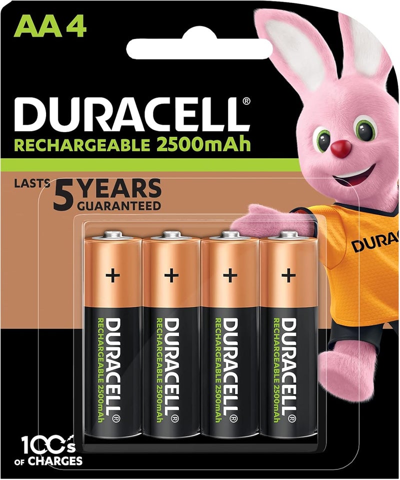 Rechargeable Aaa 4 900Mah & Rechargeable Aa 4 2500Mah, Cooper & Black - Image 5