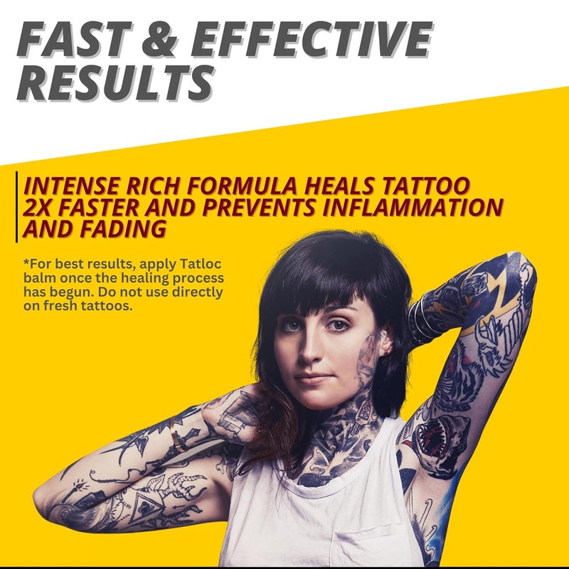 Tatloc Tattoo Healing Balm With Vitamin A and D Natural Herbs and Oils Tattoo Butter Tattoo Shiner Ointment Tattoo Wax No Parabens No Petroleum Jelly 100 Natural - Image 4