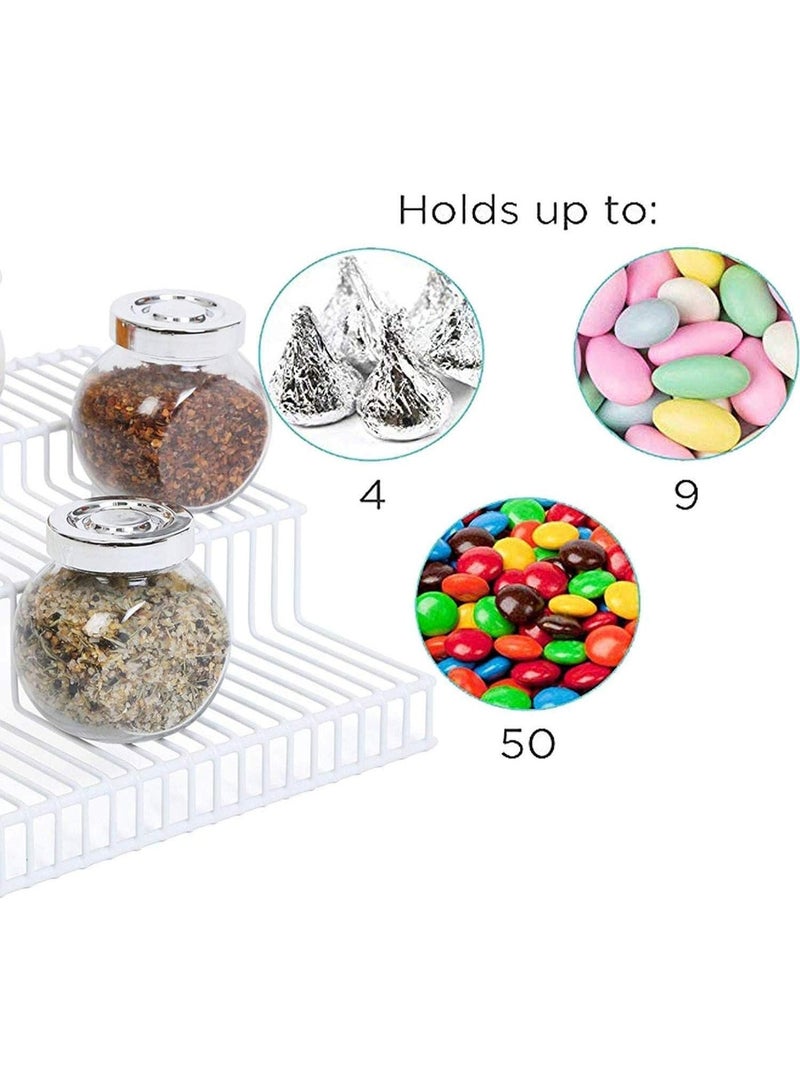 أيكيا طقم برطمان تخزين زجاج للتوابل مع غطاء محكم الغلق مقاوم للصدأ، - Image 2