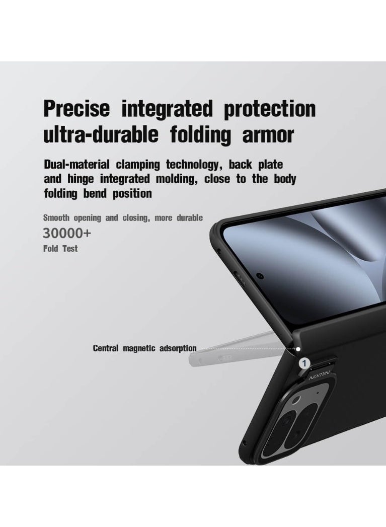 Nillkin Case Designed for Google Pixel 10 Pro Fold Nillkin Super Frosted Shield Prop Transparent Lens Guard Edition Matte cover case for Google Pixel 10 Pro Fold 5G 2025 Black Color - Image 2