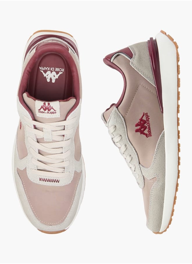 Kappa - Women Panelled Sneakers with Lace-Up Closure - Image 1