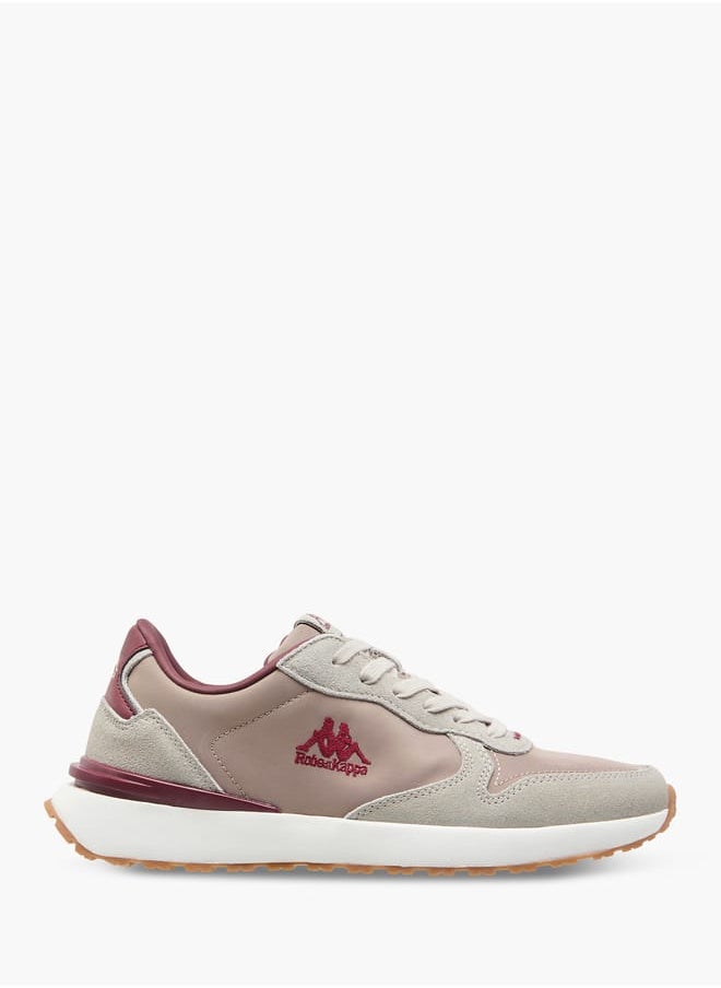 Kappa - Women Panelled Sneakers with Lace-Up Closure - Image 1