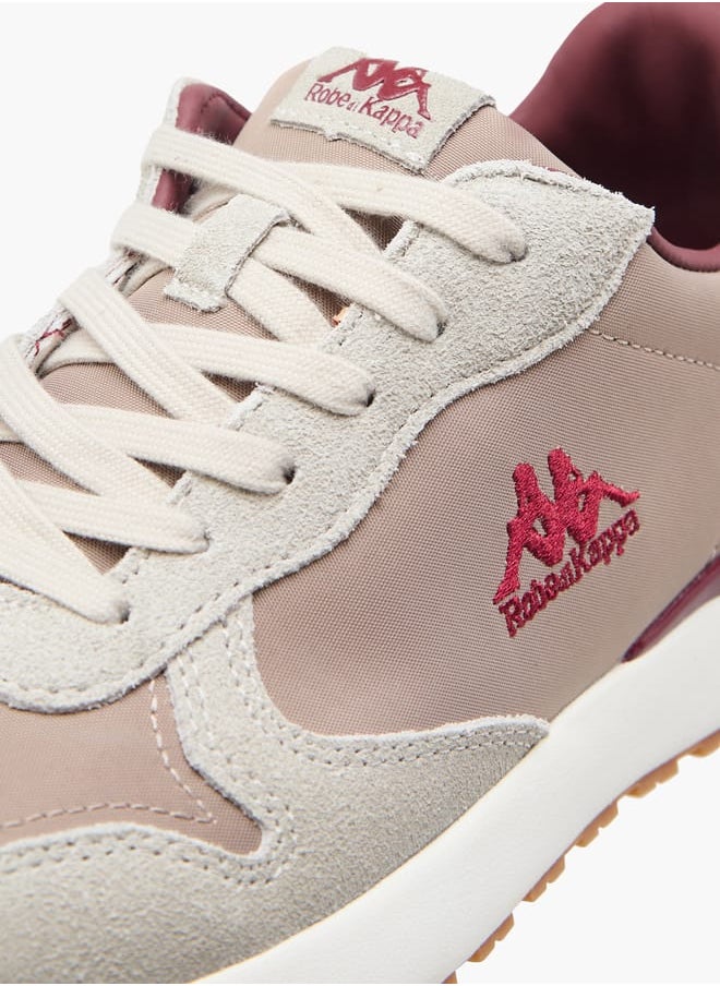 Kappa - Women Panelled Sneakers with Lace-Up Closure - Image 1