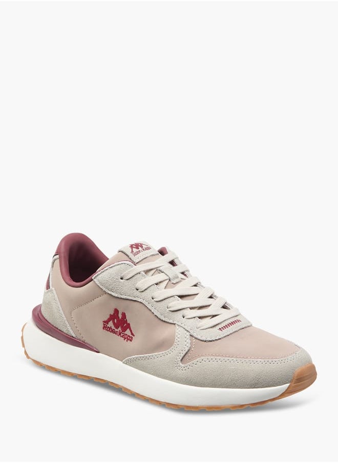 Kappa - Women Panelled Sneakers with Lace-Up Closure - Image 1