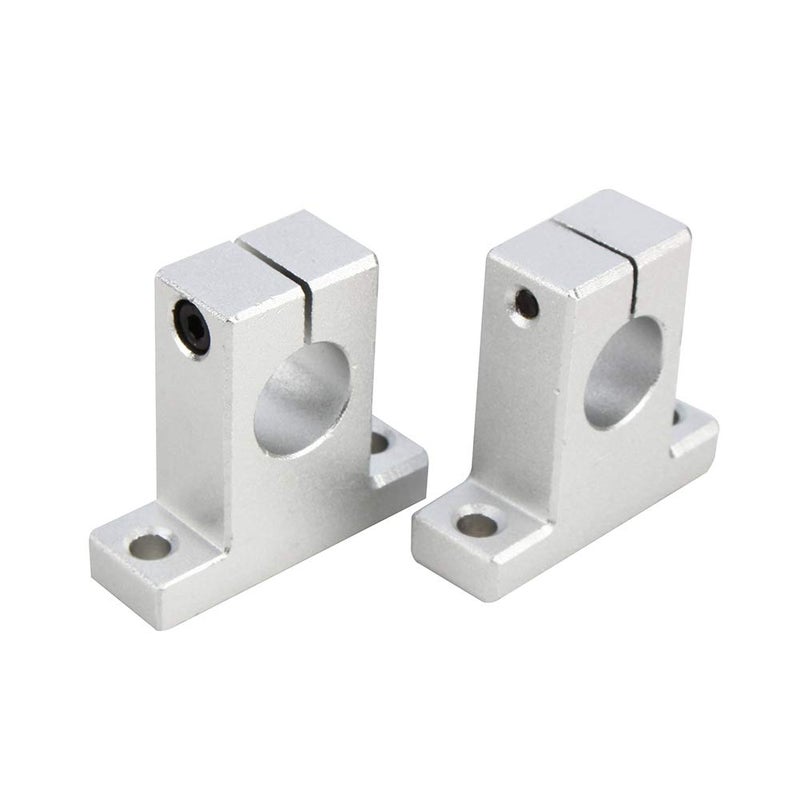 Precision Machined Optical Axle Bracket Long Service Life for Special Machinery Industries, 2pcs SK16 Linear Rail Support Bracket - Image 3
