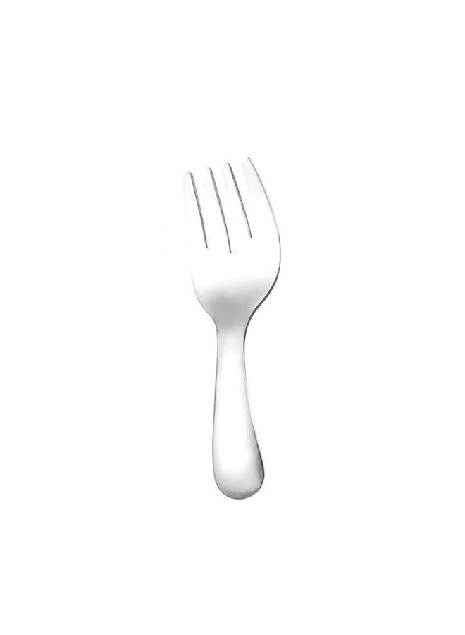 Generic Mini Portable Spoon Fork Tableware Outdoor Camping Stainless Steel Cutlery Set For Lunch Hiking Camp Cooking Supplies  - Image 1