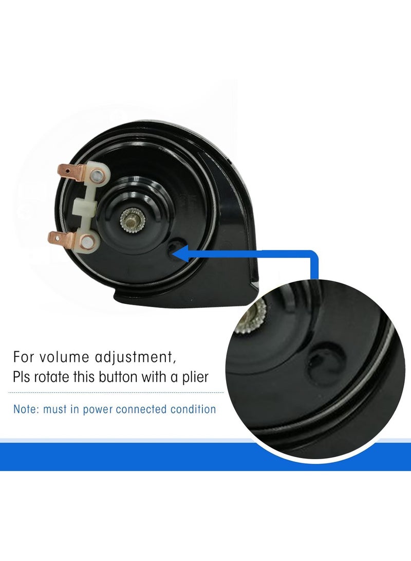 Generic MrHorn Dual Tone Car Horns 410Hz+510Hz, High-Quality Loud Horn Set, 112dB Sound, Easy Installation, 10-Min Quick Mounting Kit for Cars, SUVs, and Trucks  - Image 4