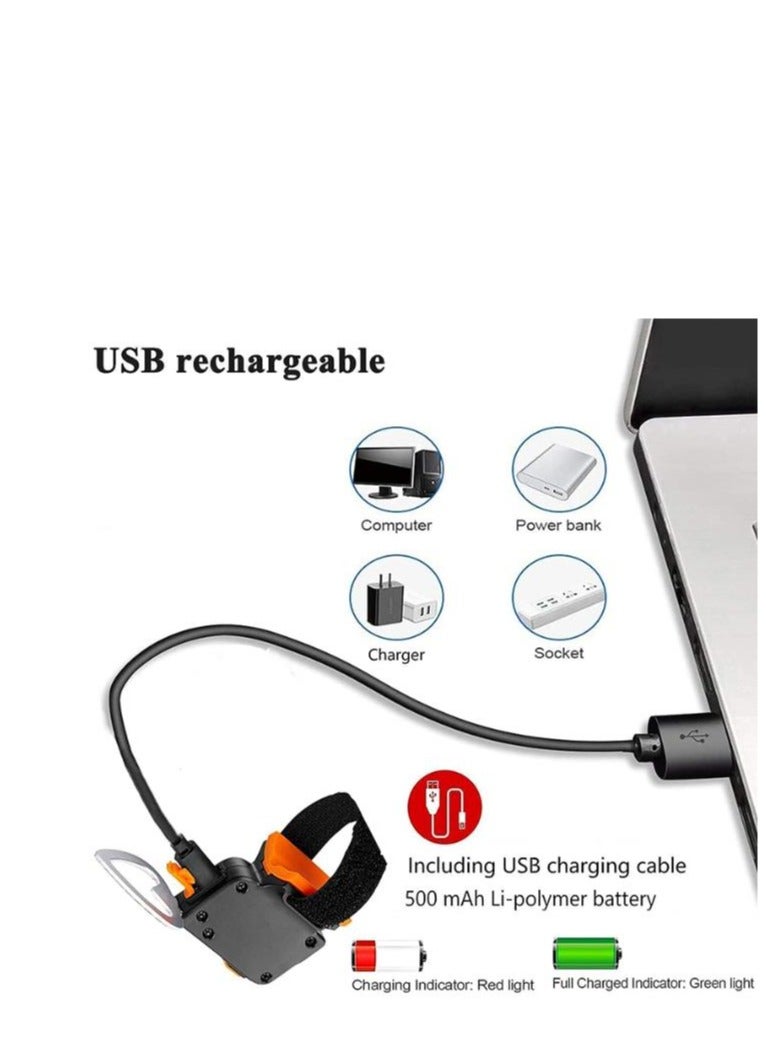 Y&D Rechargeable Bike LED Tail Light Vintage Taillight Bicycle Rear Bright Heart-Shape Cycling Safety Warning Waterproof High Lumen Back for Optimum - Image 3