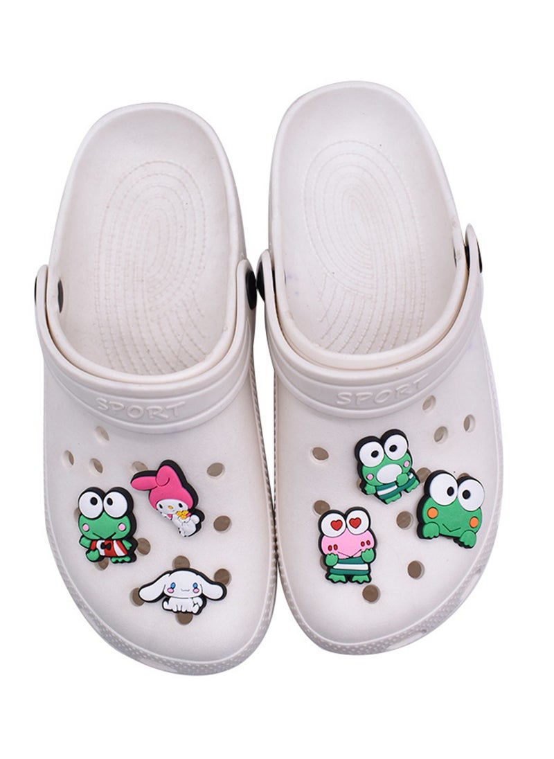 Excefore 47PCS Croc Charms for Girls Adults, Kawaii Shoe Charms for Croc Clogs Sandals Decoration, Shoe Charms for Wristband Bracelets, Sandals Decoration Accessories  - Image 3