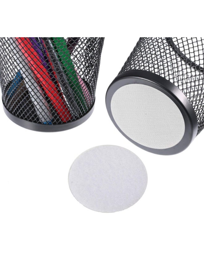 DOUGEI 12 Pairs 2 Inch Round Hook and Loop Dots,Adhesive Stickers- Removable Heavy-Weight Round Sticky Tapes Wall Mounting Tapes White Hook and Loop Tape for Home or Office Use - Image 4