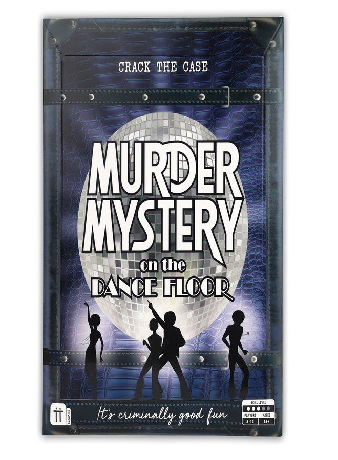 Talking Tables Crack The CASE Murder Mystery on The Dance Floor Game, Murder Mystery Dinner Party Games for Adults, Puzzles, Clues, QR Codes, Music, Brain Teaser Puzzles, Ages 16+, 5-13 Players - Image 1