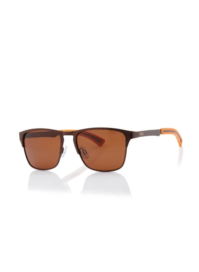 Lee Cooper Polarized Sunglasses Brown Frame Brown Mirror Lens 56mm  - LC1222C02