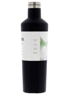 CORKCICLE Corkcicle Canteen - Triple Insulated Stainless Steel Water Bottle with Straw - Keeps Cold for 25  Hours and Hot for 12 Hours - Leakproof  Reusable  BPA-Free  Dishwasher Safe - Matte Black  750ml 25oz  - Image 2