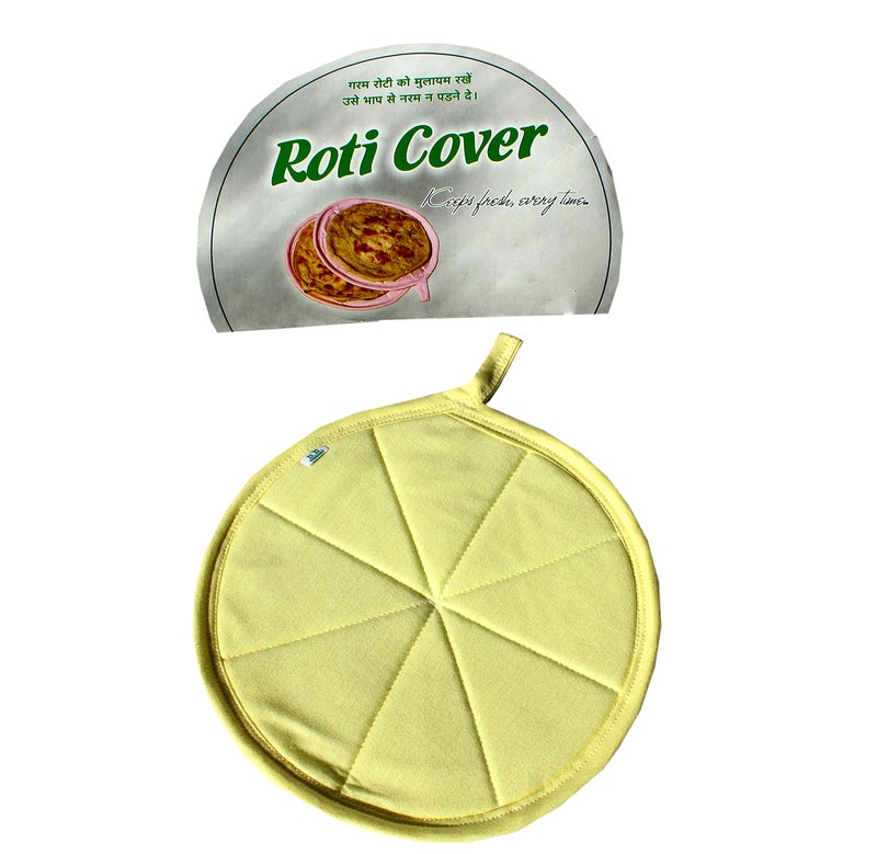 Mandhania Cotton Roti Cover (Assorted Colour) -Pack of 12 - Image 4