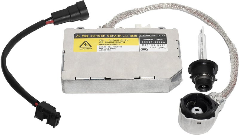 Boine KDLT002 Xenon HID Headlight Ballast Assembly Module Compatible with Lexus IS300 ES300 LS430 SC430 Mazda 6 RX8 Toyota Avalon Sienna Celica Prius