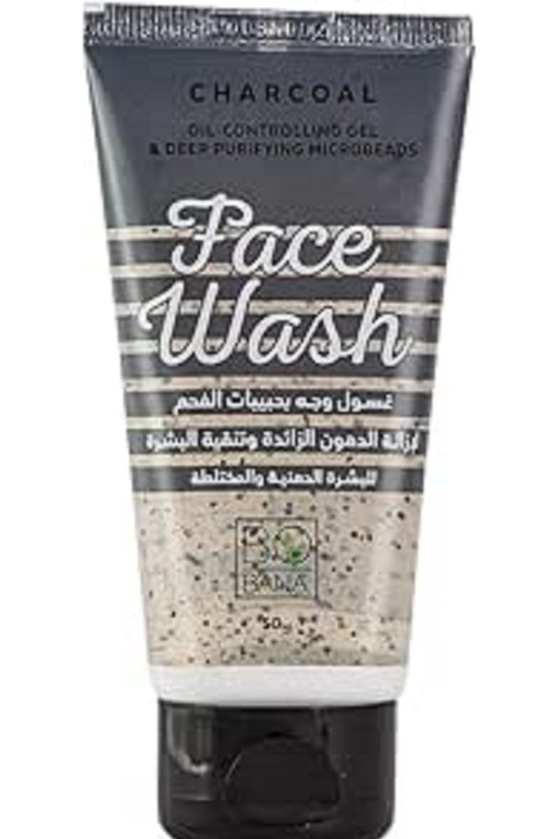 غسول وجه بالفحم من بوبانا، عبوة 50 جرام