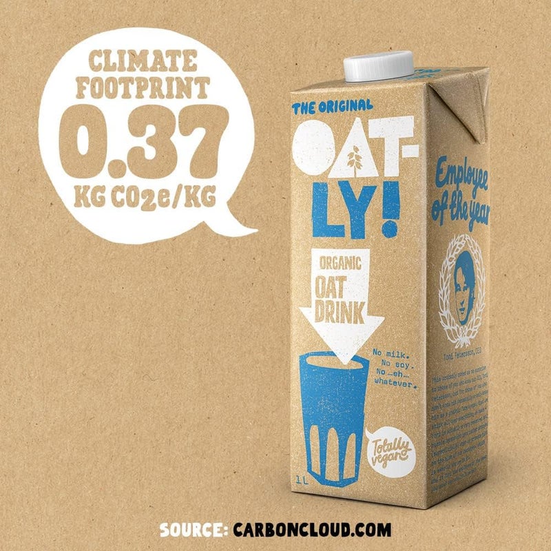 Oatly! Organic Oat Drink, 1L - Vegan, Soy-free - Image 3