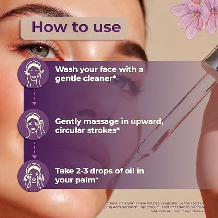 ORGANIC SPREE Kumkumadi Oil 1.01 Fl Oz (30ml) | Night Serum to Brighten Skin & Enhance Natural Glow with Saffron, Sandalwood and other herbs | Ayurvedic Face Oil (1.01 Fl Oz (30ml)) - Image 3