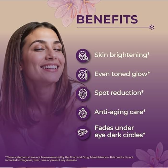 ORGANIC SPREE Kumkumadi Oil 1.01 Fl Oz (30ml) | Night Serum to Brighten Skin & Enhance Natural Glow with Saffron, Sandalwood and other herbs | Ayurvedic Face Oil (1.01 Fl Oz (30ml)) - Image 4