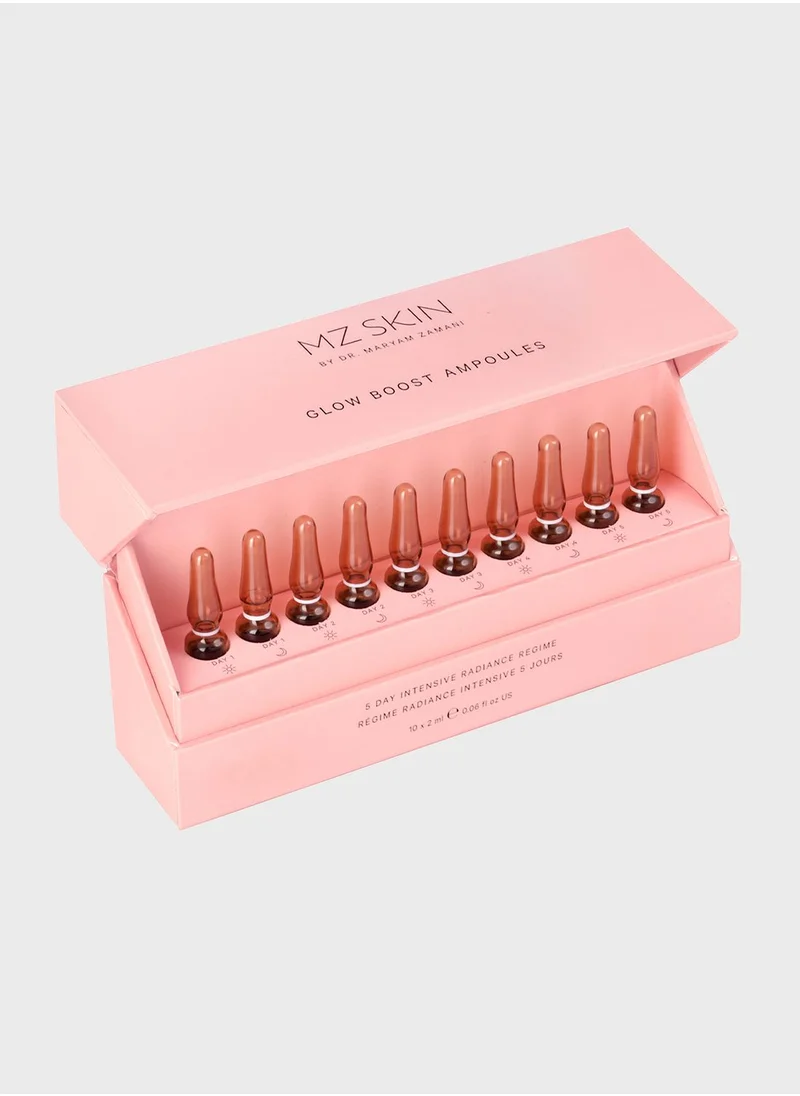 MZ Skin Glow Boost Ampoules