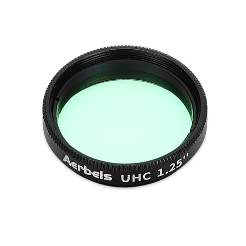 Aerbeis UHC Telescope Filter 1.25 inches UHC Filter Ultra HIGH Contrast Filter Astrophotography to Improve The Image Contrast Reduces Light Pollution Filter Telescope Accessories - Image 4