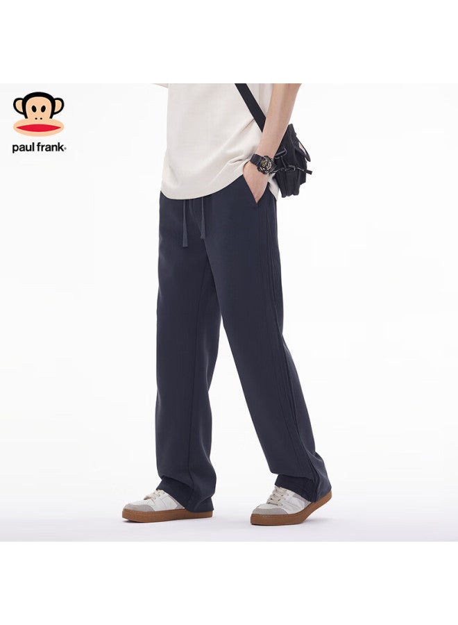 Paul Frank Casual Pants For Men, Spring And Autumn Loose Sweatpants, American Trendy Straight-leg Trousers For Men, Army Green, 3XL - Image 1