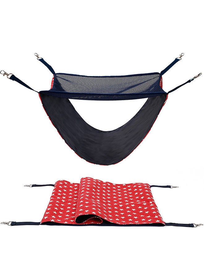 NIBEMINENT Breathable Hanging Pet Cage Hammock Multicolour - Image 2