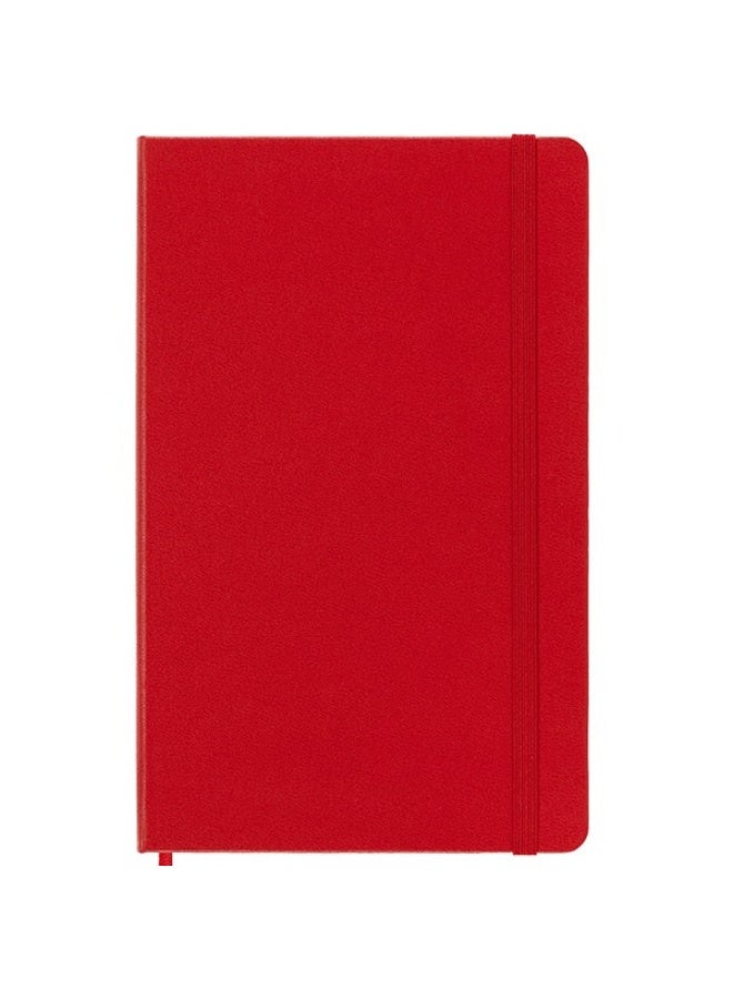 MOLESKINE Large Notebook Squared Pages Scarlet Red Hard Cover Limited F2 Edition 240 Pages - Image 3