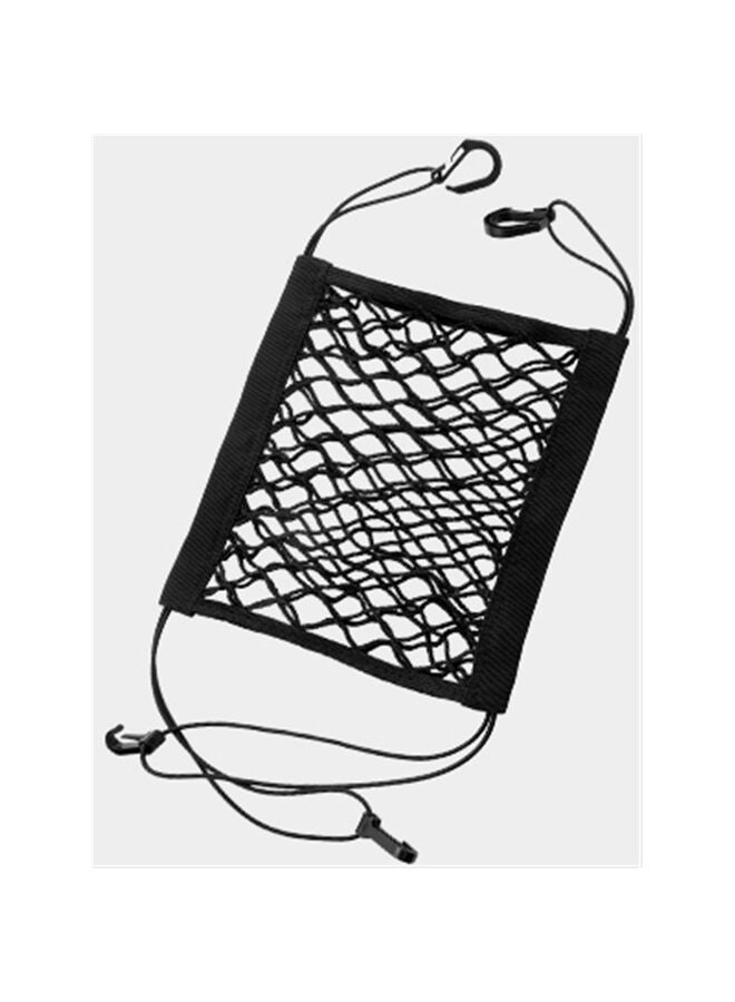 Upgrade Cargo Net for Motorcycle Helmet Storage, High-Elastic Double Layer Bungee Net with Strong Hooks, Luggage Strap Rack Expansion Organizer Net Pocket for Motorbike Trike Cycle - Image 1