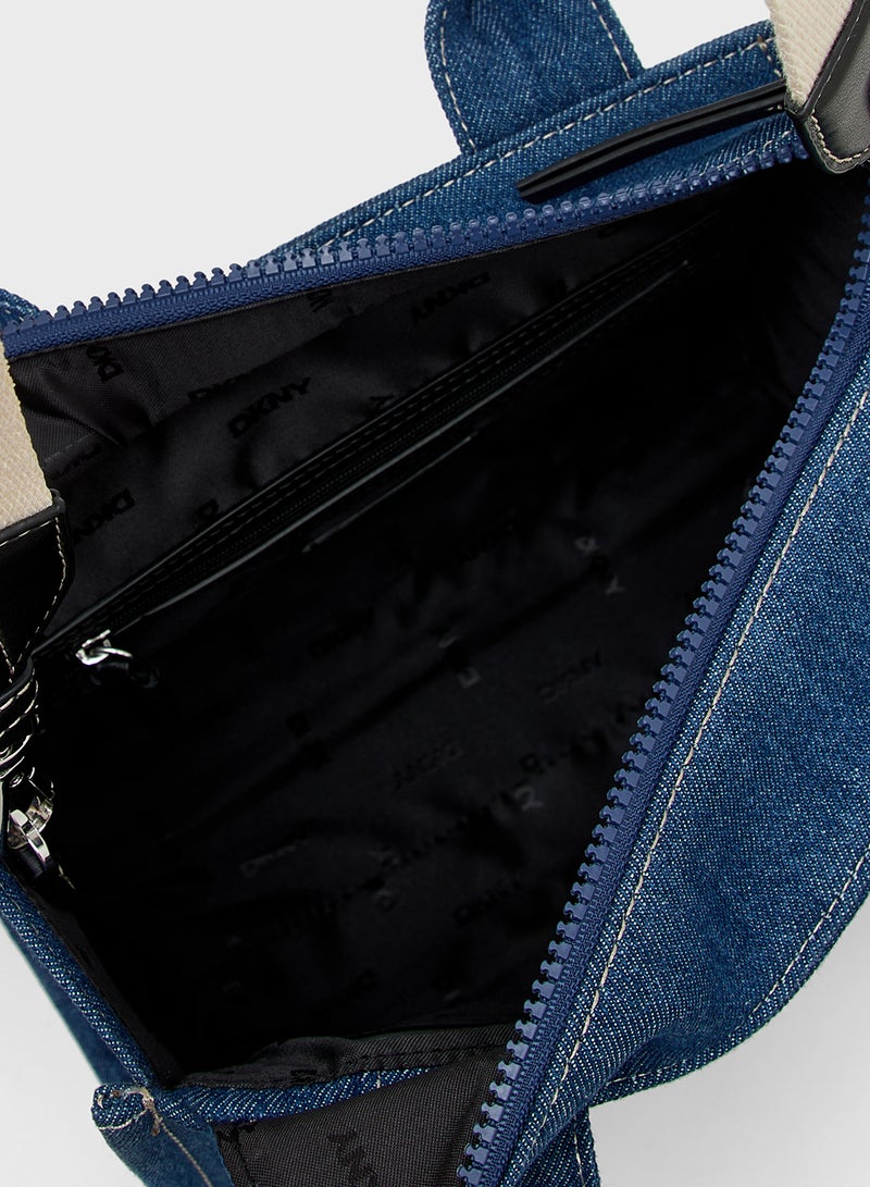 DKNY Logo Hadlee Tote Bag  - Image 5