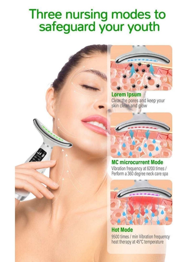 رقبة الوجه الجمال جهاز رفع الوجه EMS Massager الحد من الذقن المزدوج مكافحة التجاعيد الجلد تشديد الجلد العناية الأدوات - Image 5