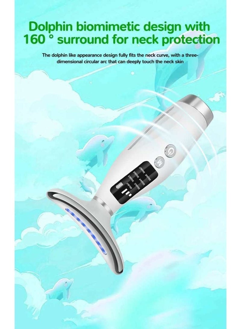 رقبة الوجه الجمال جهاز رفع الوجه EMS Massager الحد من الذقن المزدوج مكافحة التجاعيد الجلد تشديد الجلد العناية الأدوات - Image 3