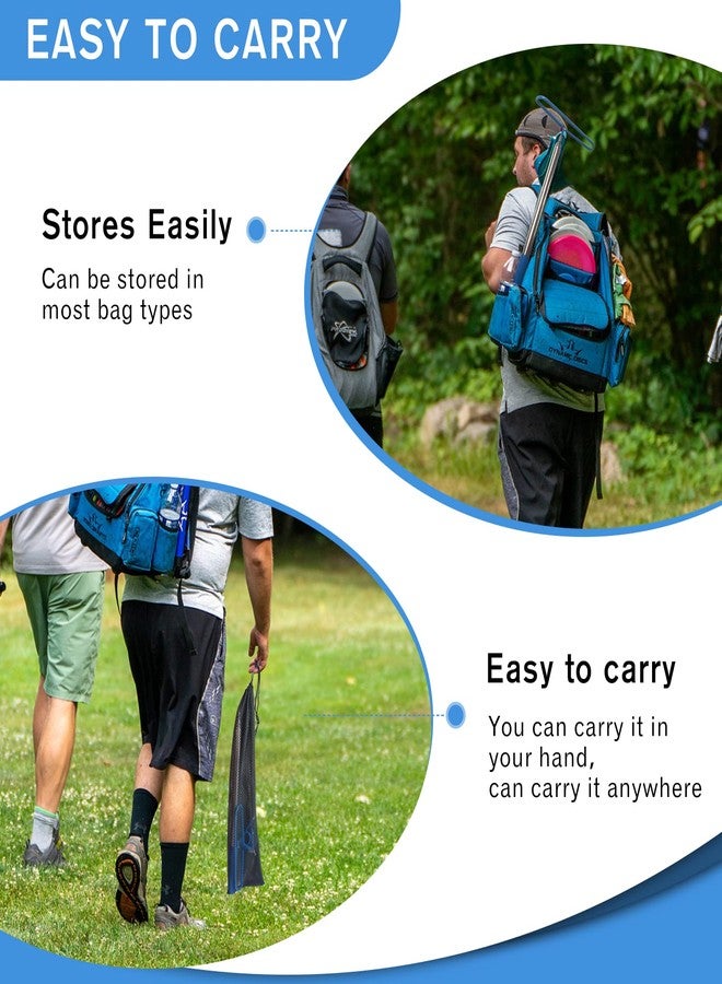 VOOADA 3-in-1 Disc Retriever, Extends up to 16ft; Includes Carrying Bag, Stainless Steel Design - Image 4