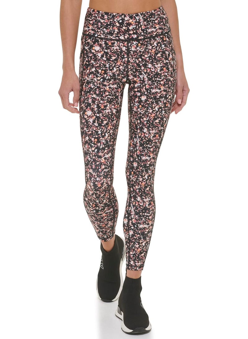 د ك ن ي بنطال رياضي ضيق من DKNY للنساء، مقاس متوسط - Image 4