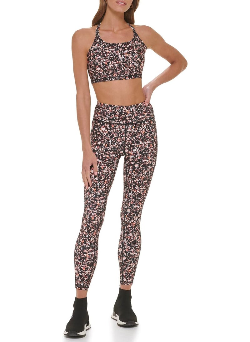د ك ن ي بنطال رياضي ضيق من DKNY للنساء، مقاس متوسط - Image 2