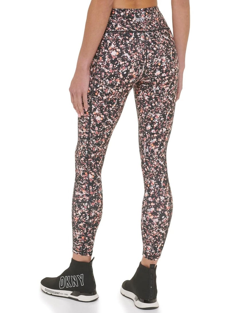 د ك ن ي بنطال رياضي ضيق من DKNY للنساء، مقاس متوسط - Image 3
