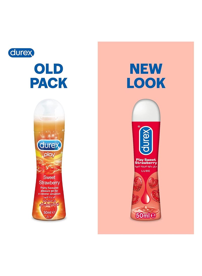 Derma Play Sweet Strawberry Lube 50ml - Image 2