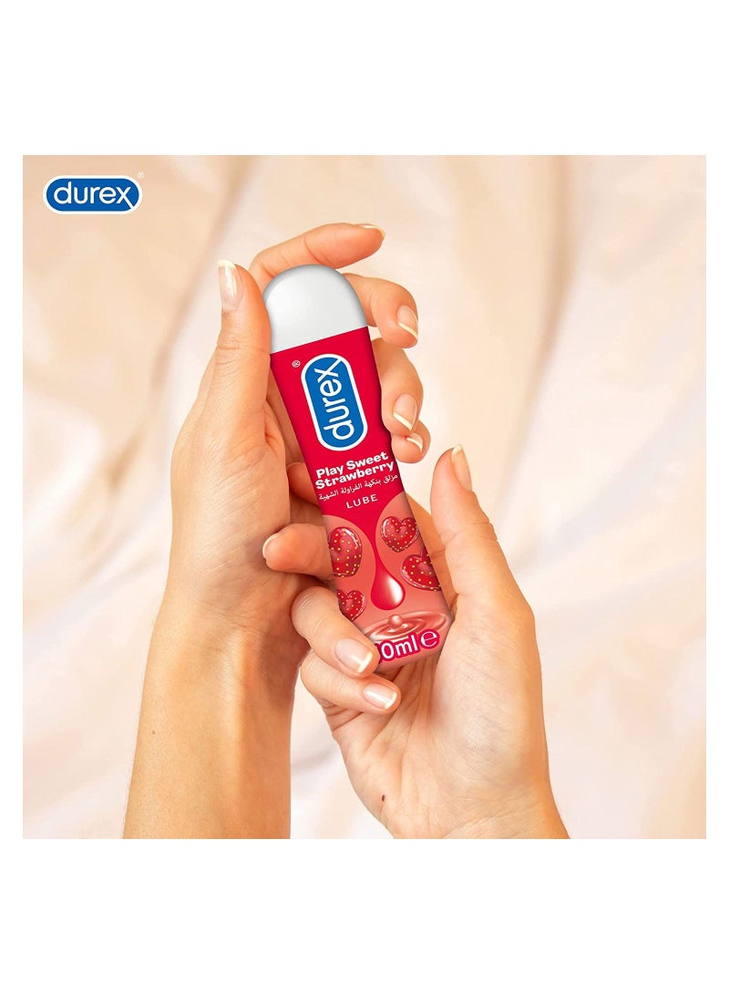Derma Play Sweet Strawberry Lube 50ml - Image 3