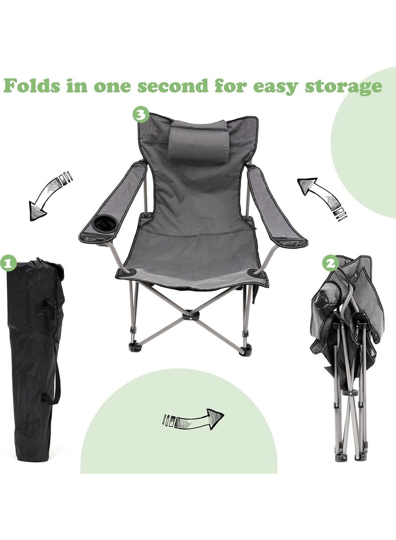 Generic Folding Chair With Adjustable Back And Footrest  - Image 3