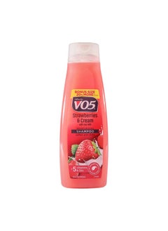 Alberto VO5 Alberto VO5 Moisture Milks Moisturizing Shampoo - Hydrating Shampoo with Soy Milk - 5 Oils and Vitamins - Strawberries and Cream Scent - 15 oz  - Image 1