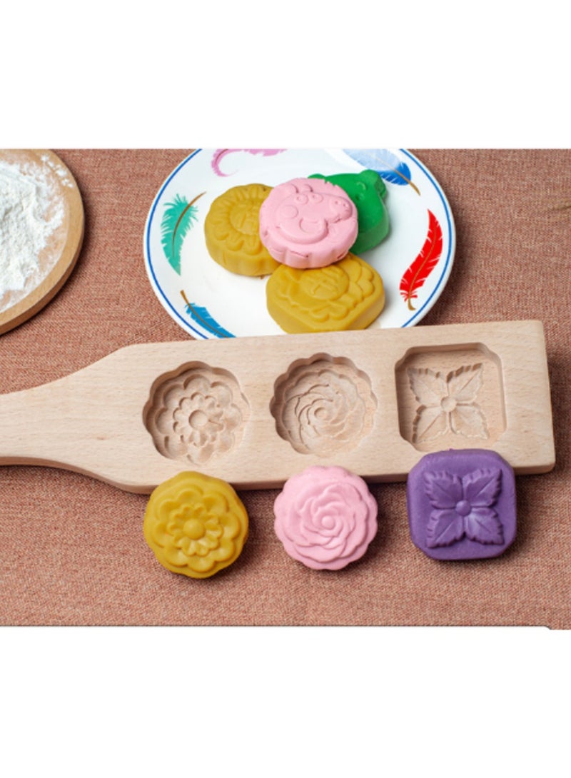 KUYING Wooden Handmade Baking Mould 