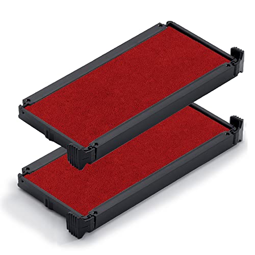 Trodat Replacement Ink Pads 6/4915 - Pack of 2 - Red Ink - for The Printy 4915 - Image 1