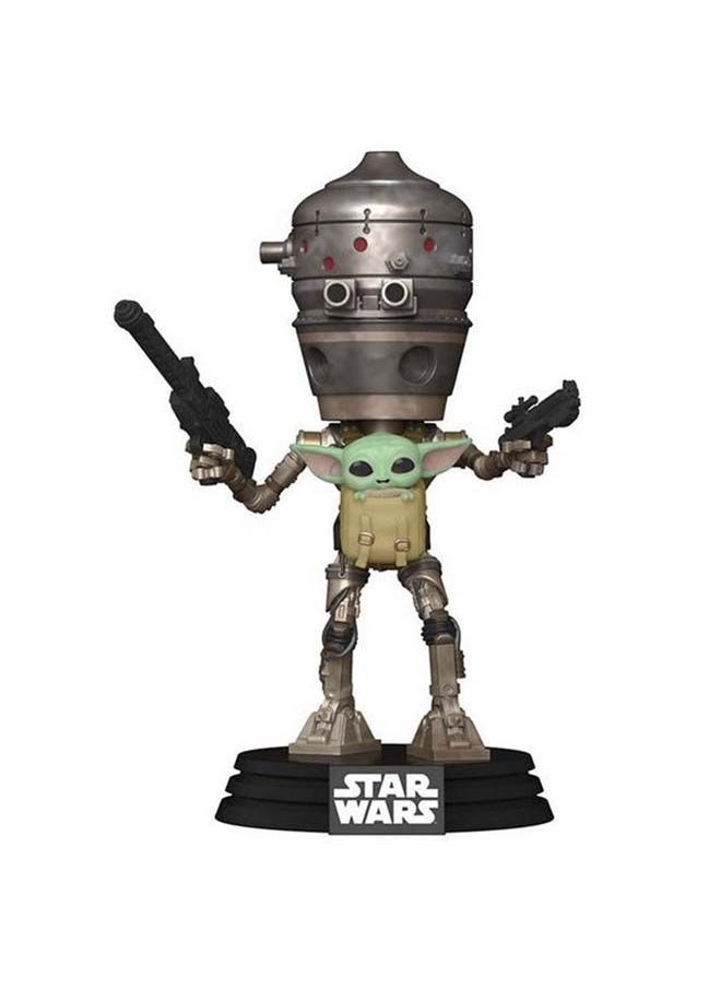 Funko بوب و تي! حرب النجوم: الماندالوري: طفل في حقيبة (ص) تمثال فني قابلة للجمع، 51766، 3.75 بوصة  - Image 3