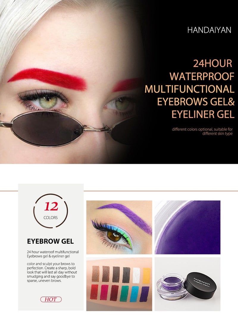 Handaiyan Eyebrow Cream Light Bright Red 3g  - Image 3
