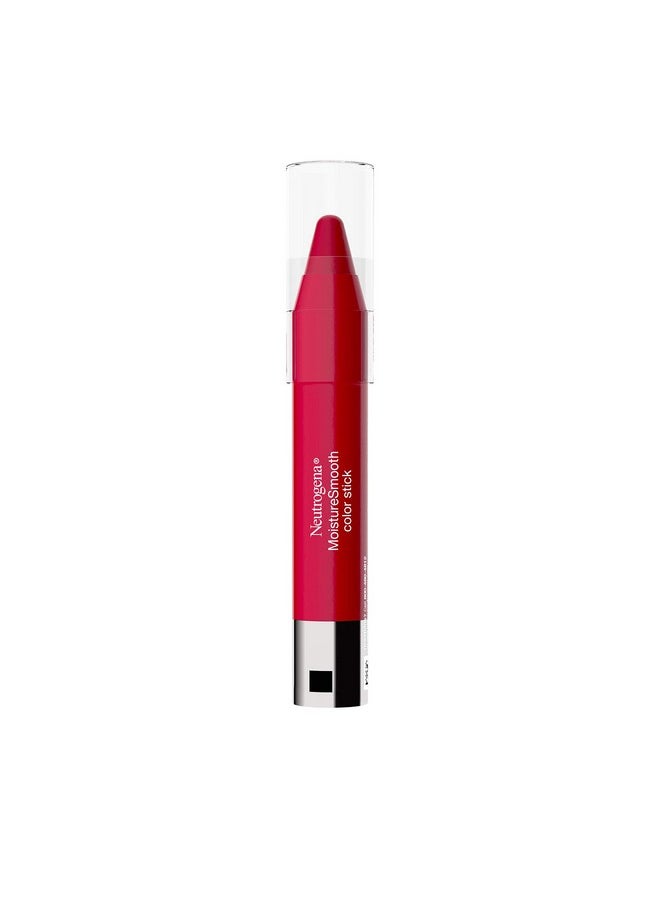 Neutrogena Moisturesmooth Color Stick For Lips Moisturizing And Conditioning Lipstick With A Balm Like Formula Nourishing Shea Butter And Fruit Extracts 150 Cherry Pink 011 Oz  - Image 2