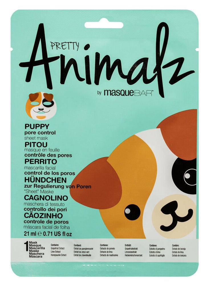 masque Bar - Pretty Animalz Puppy Pore Control Sheet Mask 21 ml - Image 1
