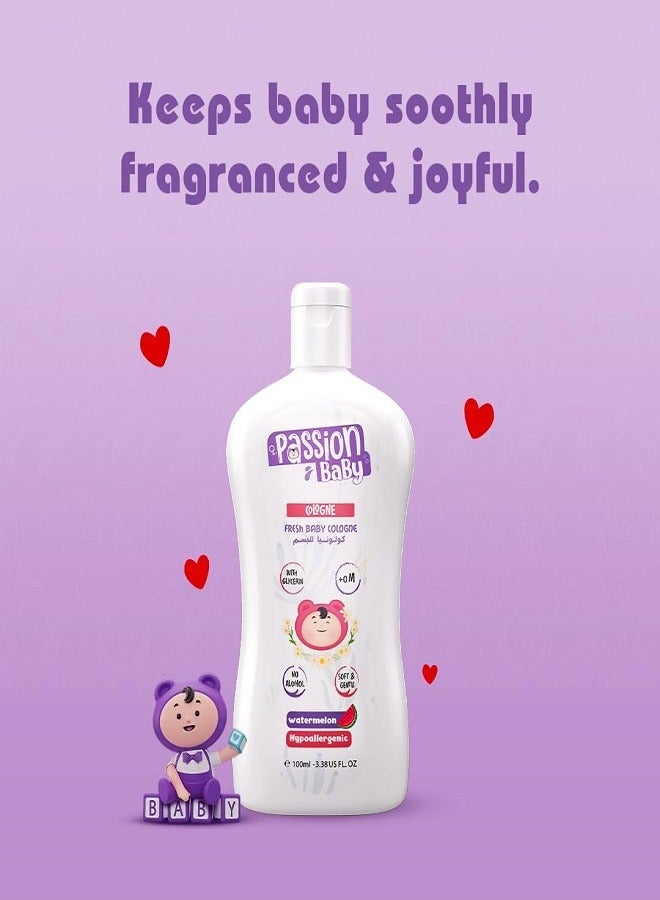 باشن بيبي  كولونيا باشن بيبي - 100 مل - Image 2