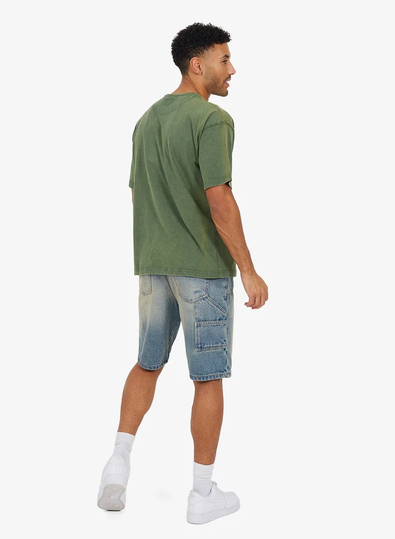 BRAVE SOUL  Oversized T-Shirt for Men | Best Price UAE