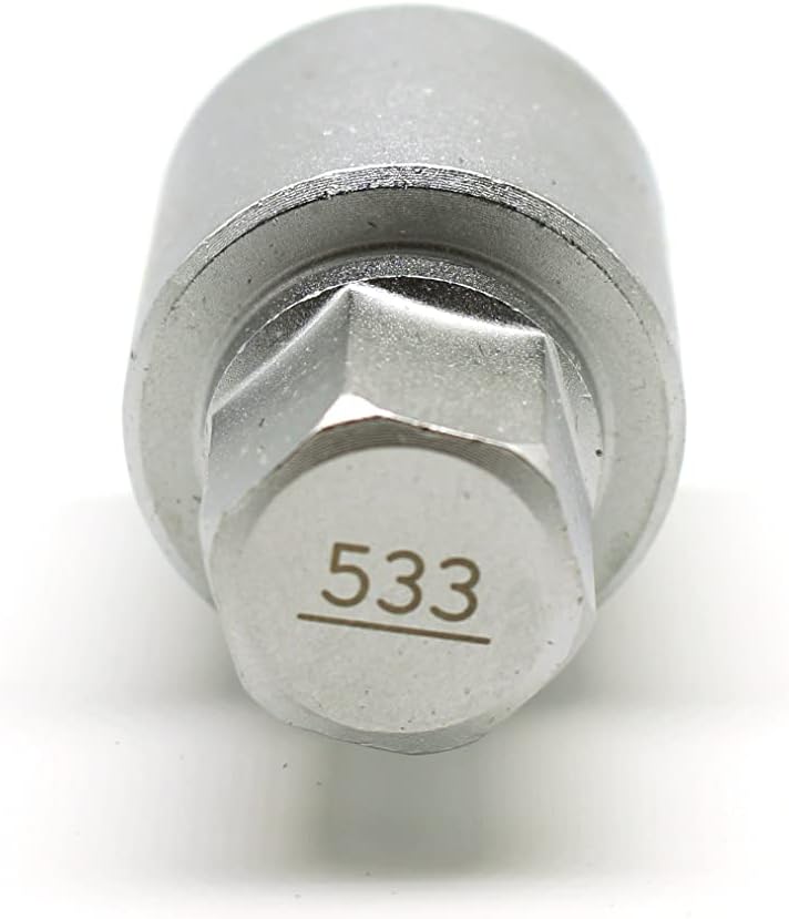 TEMO 533 Wheel Lock Nut Screw Removal Key Anti-Theft Lugnut Socket S3056 for Vw Audi Vag Volkswagen Vehicles - Image 1